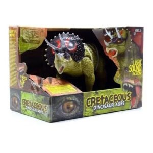 DINOSAURIO TRICERATOPS A PILAS CHICO-5965