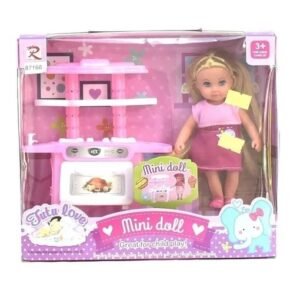 MUÑECA MINI C/COCINA Y ACC -6137