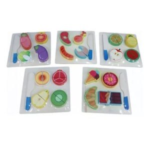 PUZZLE FRUTAS P/CORTAR MADERA 9 PIEZAS-1500010