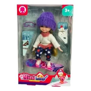 MUÑECA NINI LOVE SNOWBOARD -9002