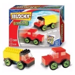 BLOCKY VEHICULOS 1 50 PIEZAS -600