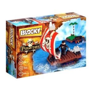 BLOCKY BALSA PIRATA 100 PIEZAS -637