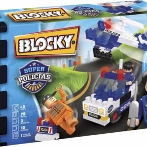 BLOCKY SUPER POLICIAS 70 PIEZAS -670