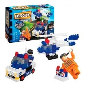 BLOCKY SUPER POLICIAS 70 PIEZAS -670