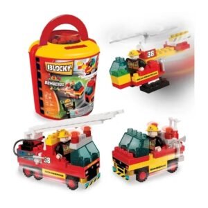 BLOCKY BALDE BOMBEROS 100 PIEZAS -653