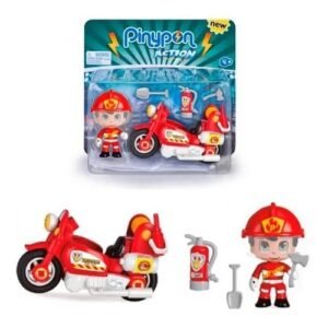 PINYPON ACTION MOTO DE BOMBEROS C/FI -15636