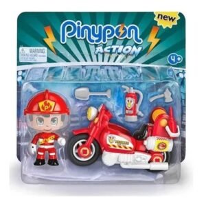 PINYPON ACTION MOTO DE BOMBEROS C/FI -15636