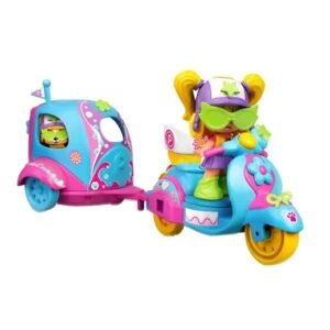 PINYPON MOTO CON SIDECAR MASCOTAS -16247