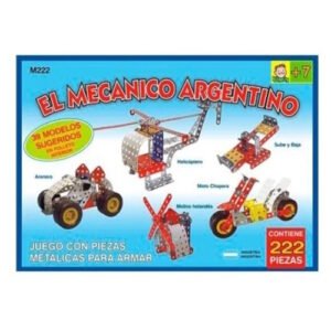 MECANO METAL 222 PIEZAS -M222