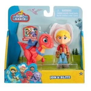 DINO RANCH FIGURA CON DINO -87130