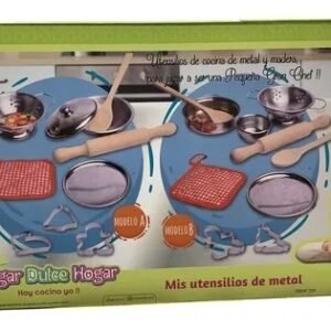 MIS UTENCILLOS DE METAL HOGAR DULCE -7359