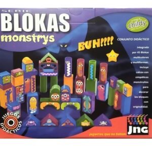 BLOKAS MONSTRYS 45 PIEZAS -12515