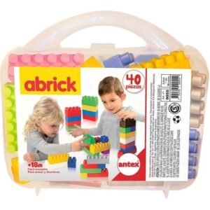 BLOQUES ABRICK VALIJITA CON 40 PIEZAS -9055