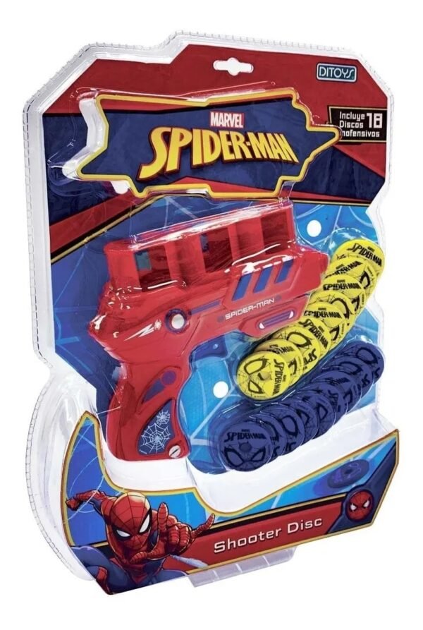 PISTOLA SHOOTER DISC SPIDERMAN -2363