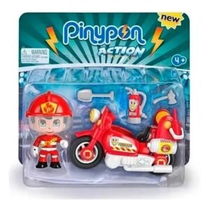 PINYPON ACTION MOTO DE BOMBEROS C/FI -14783