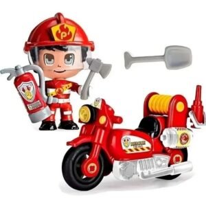 PINYPON ACTION MOTO DE BOMBEROS C/FI -14783