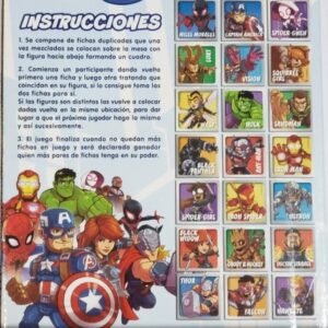 MEMO JUEGO SUPER HERO ADVENTURES -3272