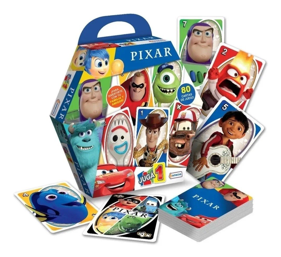 JUEGO DE NAIPES UNO DISNEY PIXAR 1114