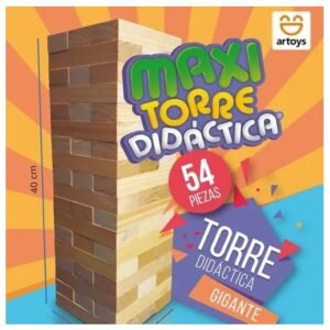 TORRE GIGANTE JENGA DE MADERA -122