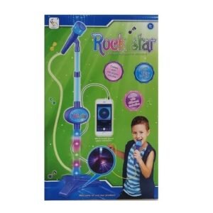 MICROFONO DE PIE ROCK STAR CONEX MP3 -6420