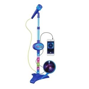 MICROFONO DE PIE ROCK STAR CONEX MP3 -6420