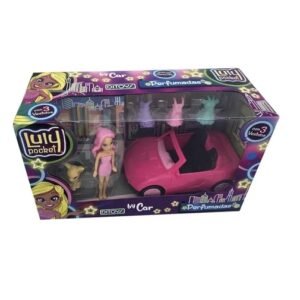 LULY POLLY POCKET  CON AUTO Y ACC -2427