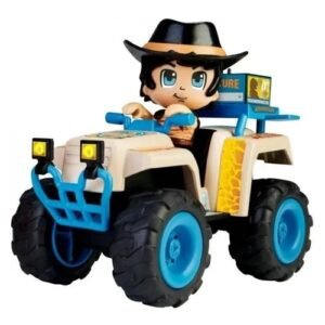 PINYPON ACTION WIILD COCHE QUAD CON DINOSAURIO -16772