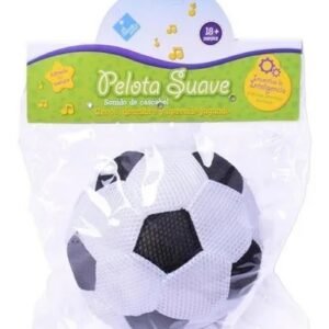 PELOTA SUAVE DE TELA CON CASCABEL -7333