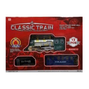 TREN A PILAS CLASSIC TRAIN C/HUMO 13 PZ -B339