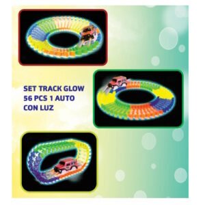 MINI PISTA GLOW TRRACK CON AUTO -6076