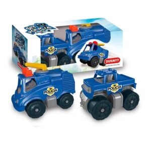 SET VEHICULOS DE POLICIA MINI X2 -368