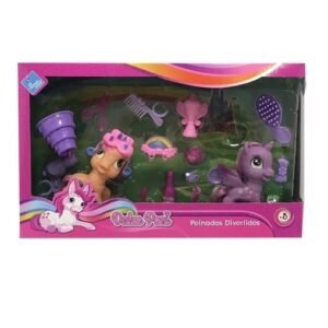 MI DULCE PONY X2 CON ACCESORIOS -6508