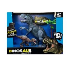 SET DINOSAURIO X2 CON SONIDO -60503