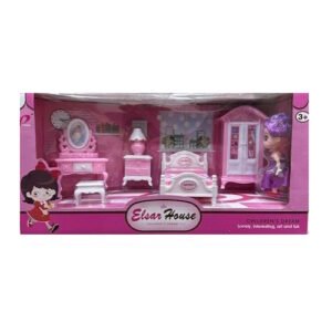 SET MUUÑECA CON DORMITORIO Y ACC -16901