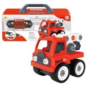 SET VALIJA CAMION DIY ROJO DESARM -IK0078