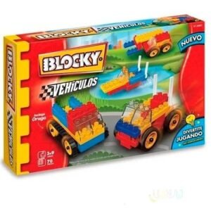 BLOCKY VEHICULOS 70 PIEZAS -601