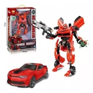 ROBOT TRANSFORMER BUMBLEBEE ROJO -TR06