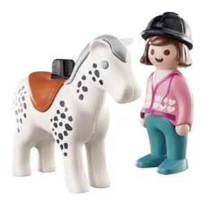 70404 PLAY 123 JINETE CON CABALLO