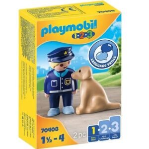 70408 PLAY 123 POLICIA CON PERRO