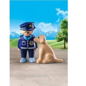 70408 PLAY 123 POLICIA CON PERRO