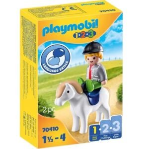 70410 PLAY 123 NIÑO CON PONY