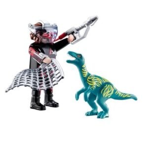 70693 PLAY DUO VELOCIRRAPTOR CON SAQUEADOR