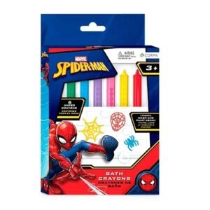 CRAYONES DE BAÑO SPIDERMAN -SPM300