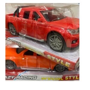 CAMIONETA  DOBLE CABINA FRICCION CRAZY RACING 21CM -6220118