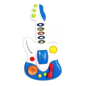 GUITARRA BEBE CON LUZ Y SONIDO HUANGER -11393