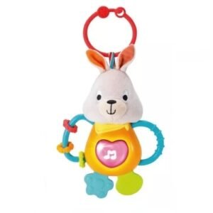 SONAJERO CONEJO BOUNCY  CON MORDIILLO  WINFUN -00153