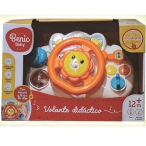 VOLANTE DIDACTICO CON LUZ Y SONIDO BENIC BABY -6593