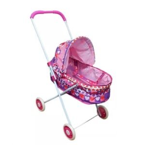 COCHE CUNA PARA MUÑECA METAL -6030