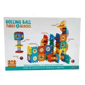 ROLLING BALL TUBES AND BLOCKS 98 PIEZAS -2566