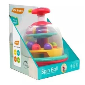 SPIN BALL TROMPO CON PELOTITAS OK BABY -OKBB0231